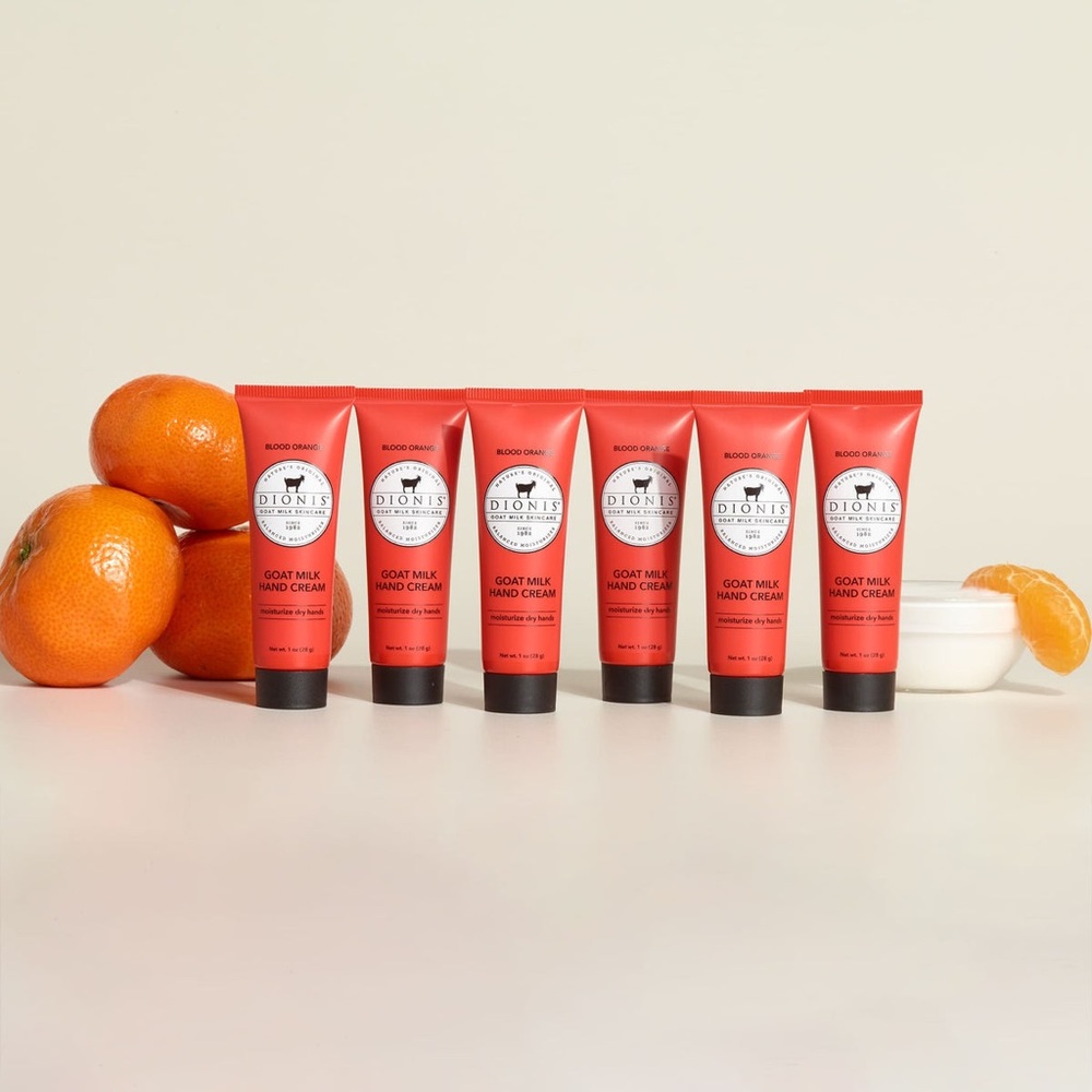 Dionis - Goat Milk Skincare Blood Orange Scented Hand Cream (1 oz) NEW SEALED